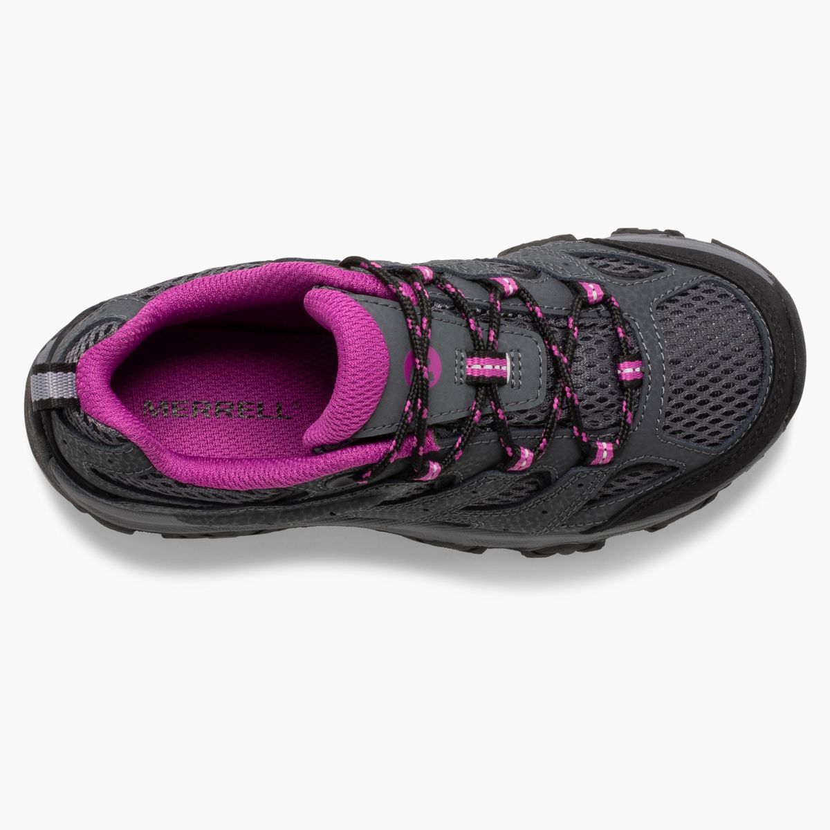 Moab 3 Low Lace Shoe, Granite/Berry, dynamic 3