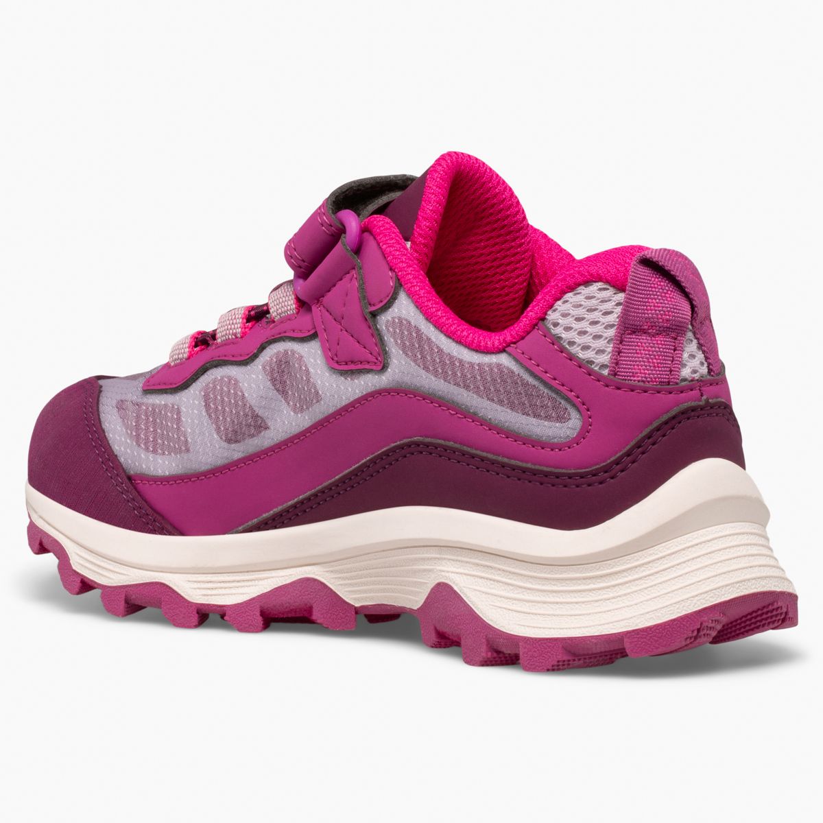 Moab Speed Low A/C Waterproof, Grey/Berry, dynamic 3