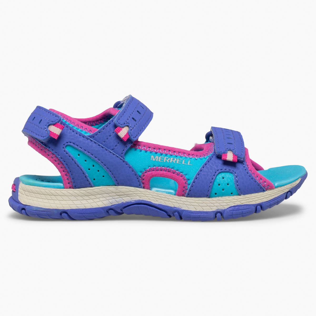 Panther Sandal 2.0, Turq/Purple, dynamic