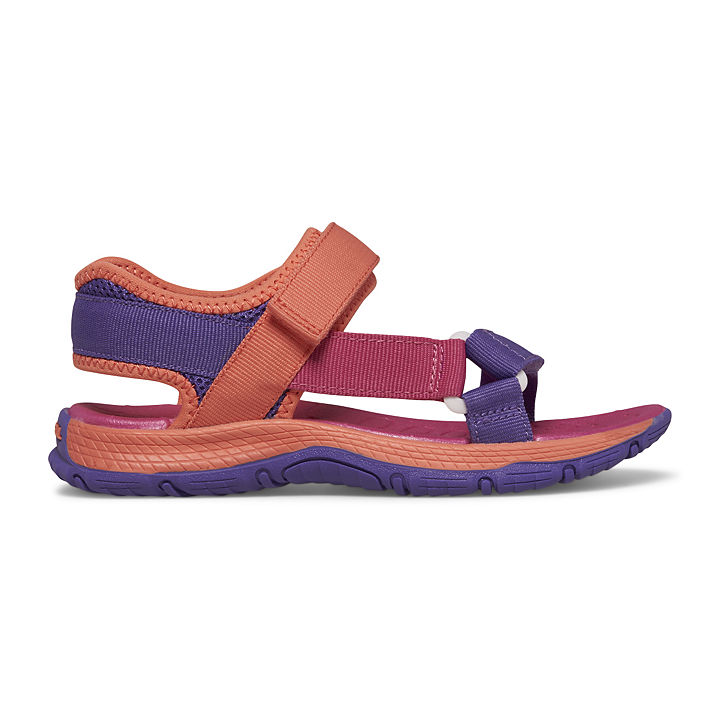Kahuna Web Sandal, Purple/Berry/Coral, dynamic