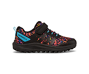 Nova 3 Sneaker, Rainbow Leopard, dynamic