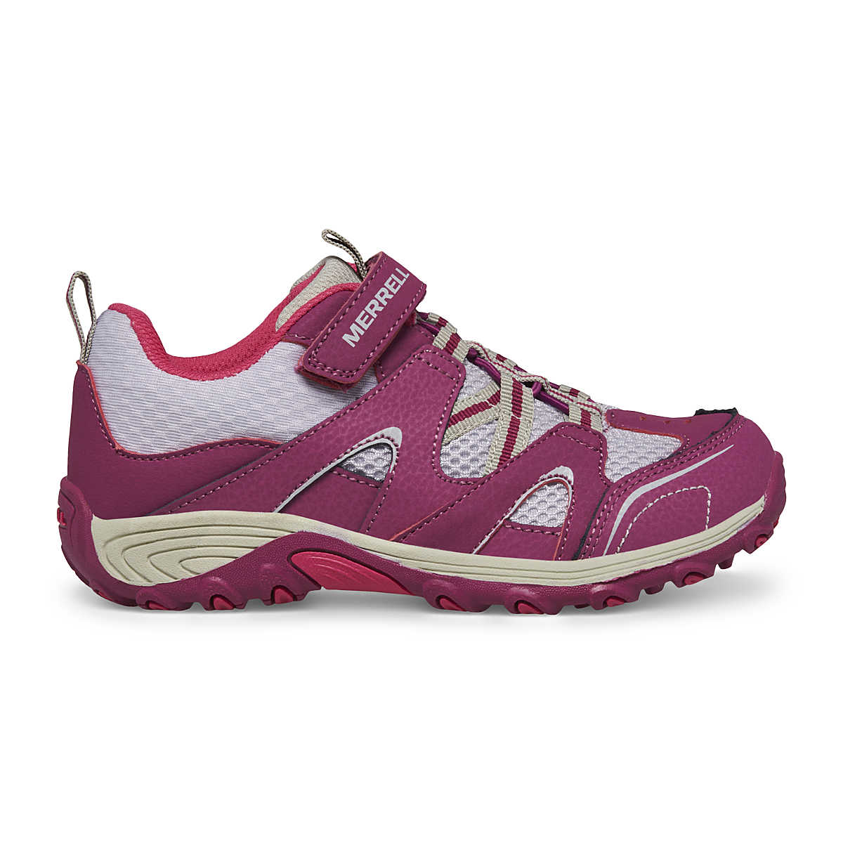 Trail Chaser Shoe, Berry/Grey, dynamic 1