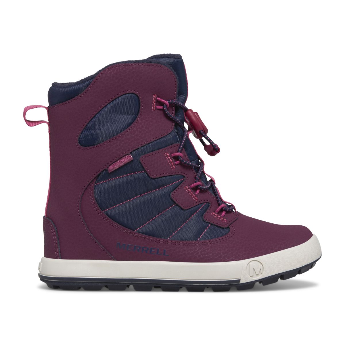 Snow Bank 4.0 Waterproof Boot, Navy/Berry, dynamic