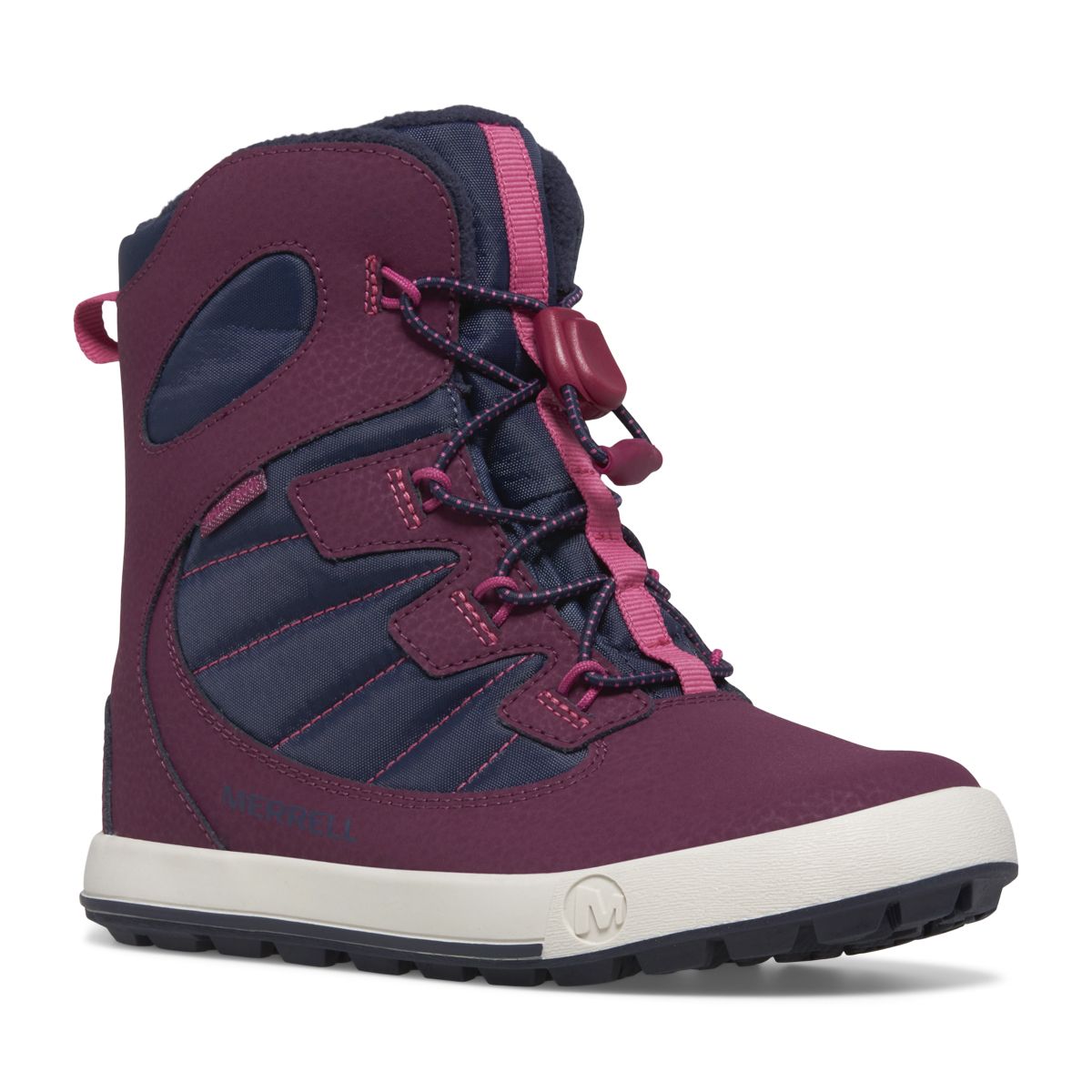 Snow Bank 4.0 Waterproof Boot, Navy/Berry, dynamic 4