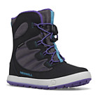 Snow Bank 4.0 Waterproof Boot, Black/Purple/Turquoise, dynamic 4