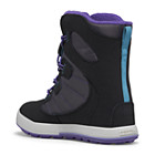 Snow Bank 4.0 Waterproof Boot, Black/Purple/Turquoise, dynamic 5