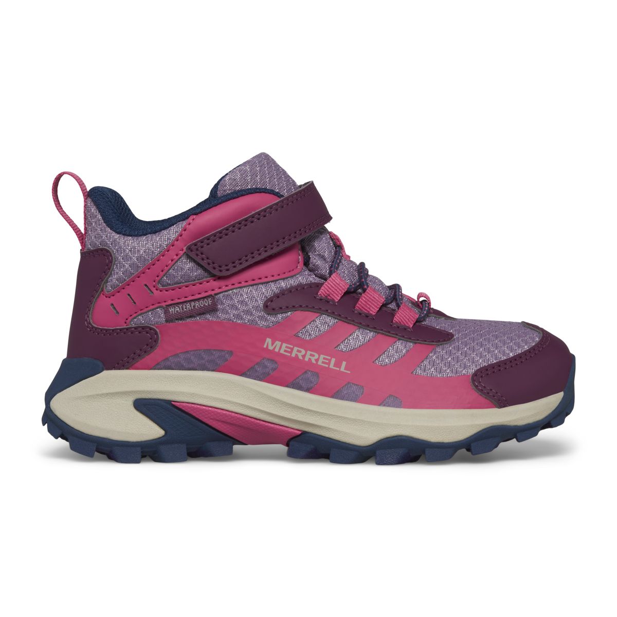 Moab Speed Mid 2 A/C Waterproof, Berry, dynamic