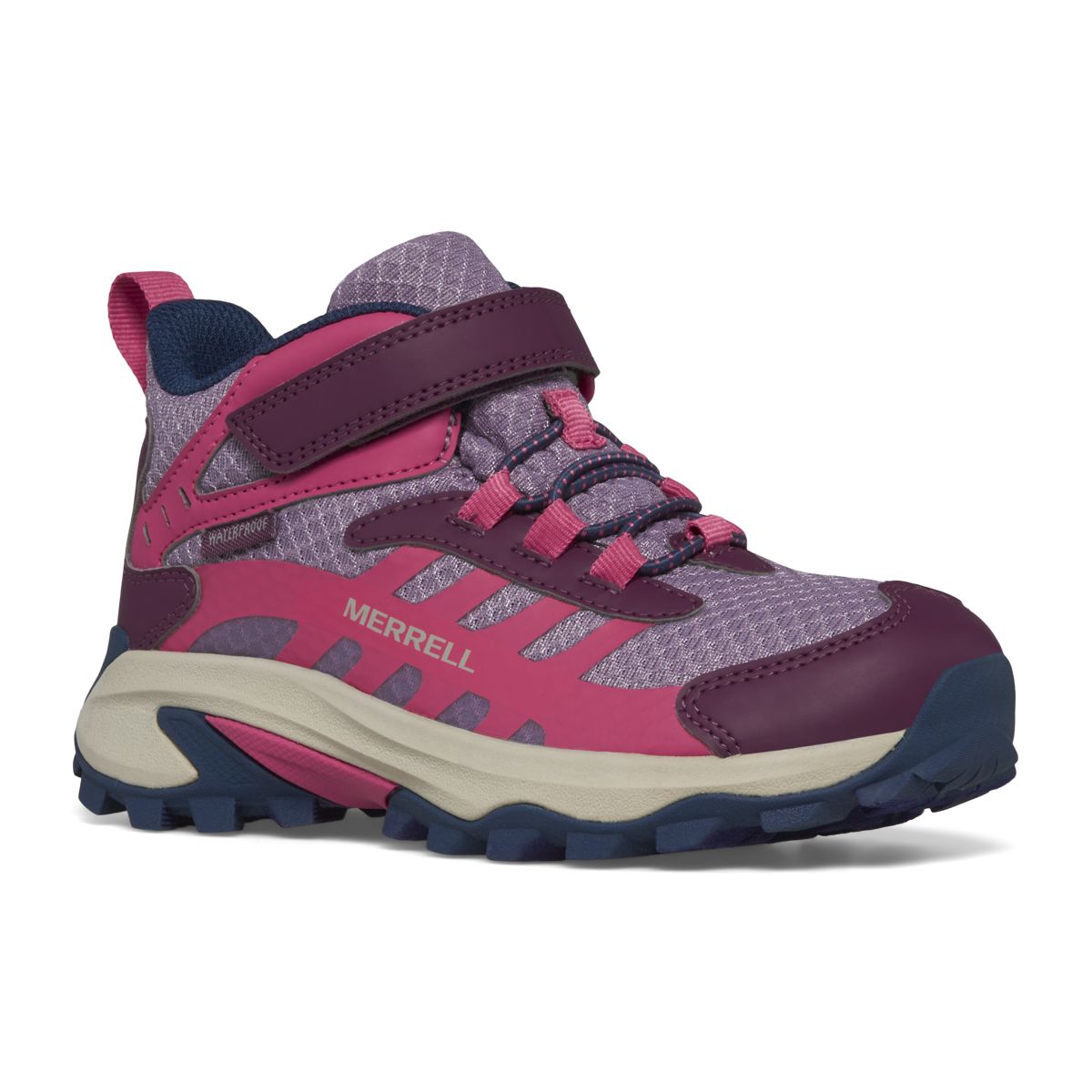 Moab Speed Mid 2 A/C Waterproof, Berry, dynamic 2