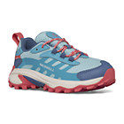 Moab Speed 2 Low Waterproof, Turquoise/Coral, dynamic 2