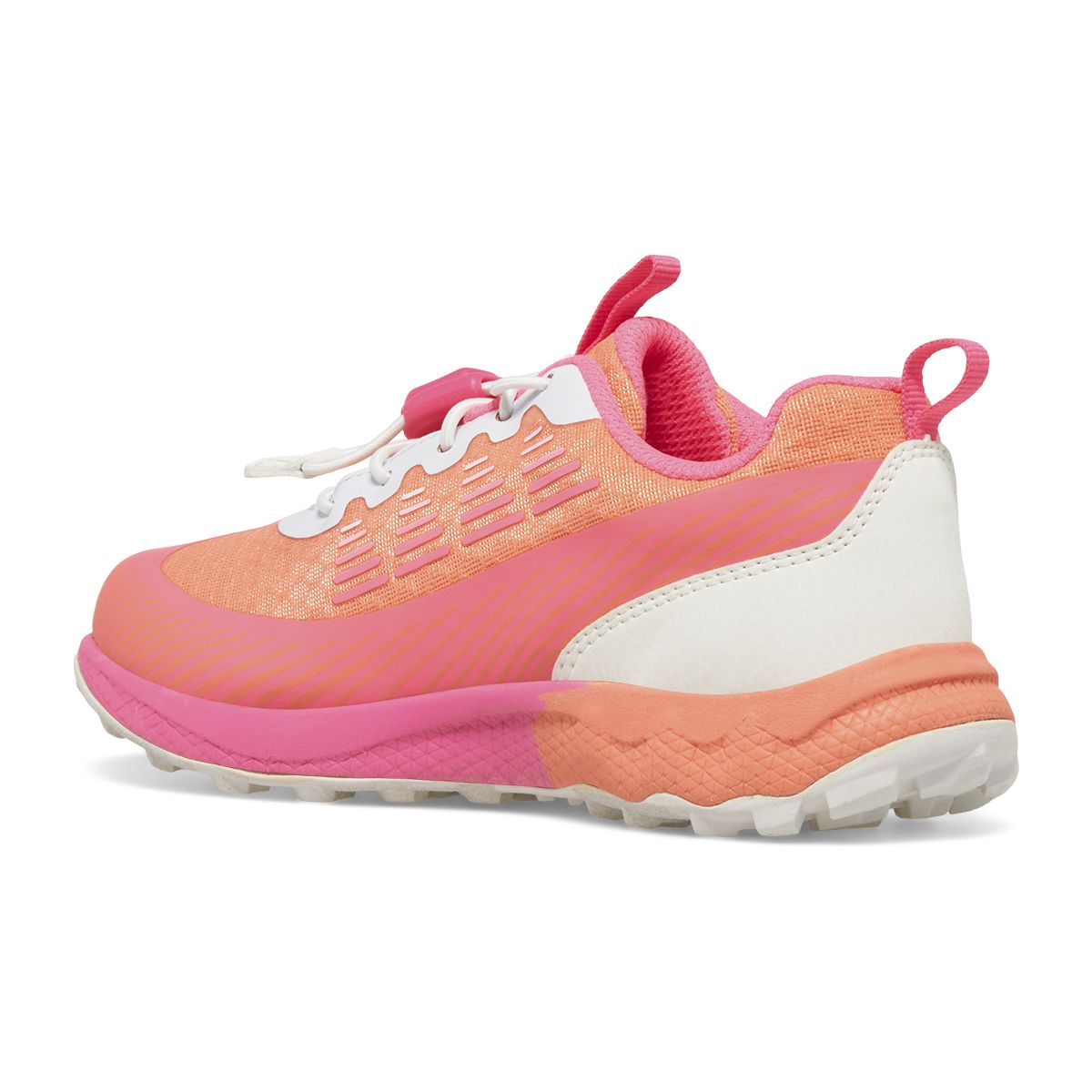 Agility Peak, Pink/Orange/White, dynamic 3