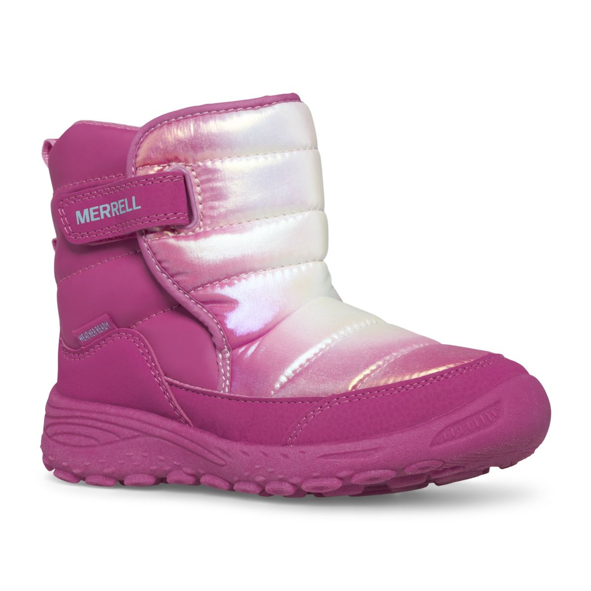 Polar Puffer Boot, Pink Multi, dynamic 2
