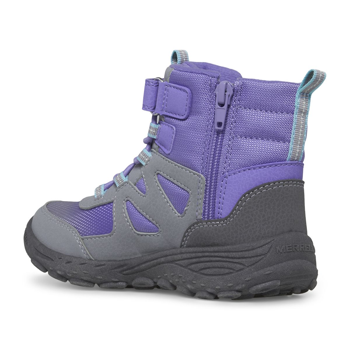 Polar Trekker Boot, Grey/Purple/Turquoise, dynamic 4
