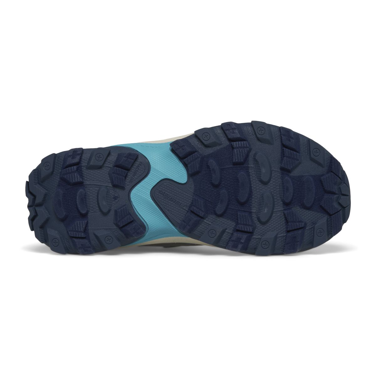 Moab Speed Mid 2 A/C Waterproof, Stone/Blue/Turquoise, dynamic 4