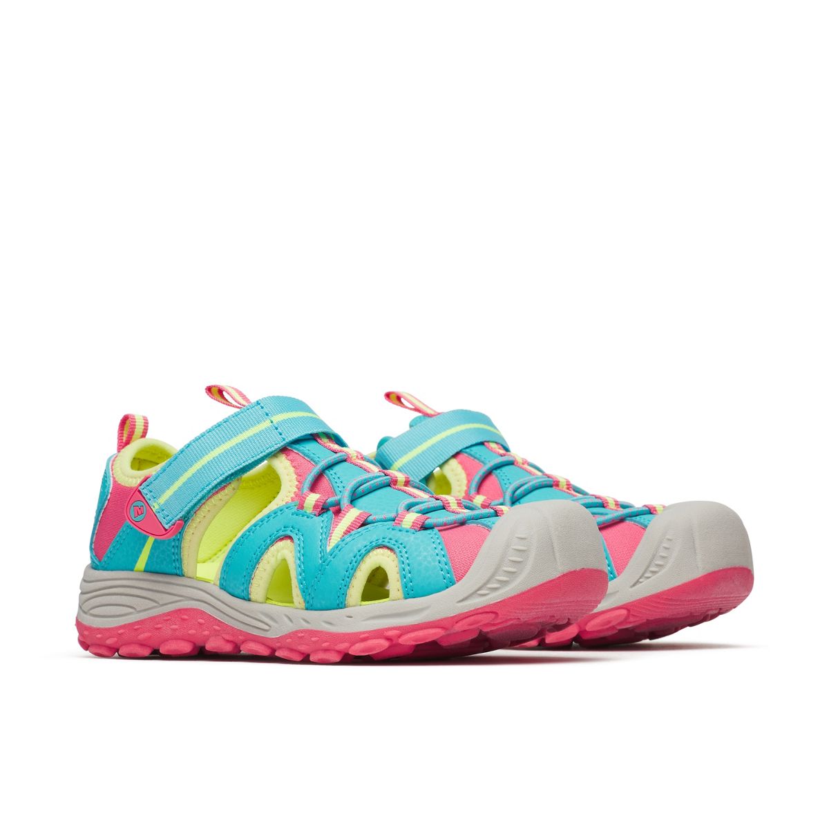 Hydro 2 Sandal, Turquoise/Coral, dynamic 2