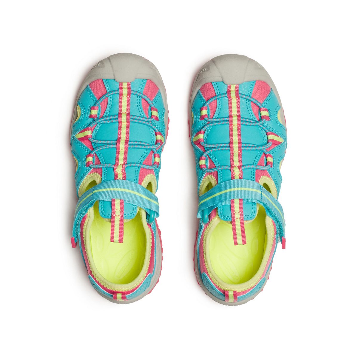 Hydro 2 Sandal, Turquoise/Coral, dynamic 3