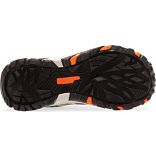 Moab FST Low Waterproof Shoes, Navy/Grey/Orange, dynamic 3