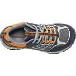 Moab FST Low Waterproof Shoes, Navy/Grey/Orange, dynamic