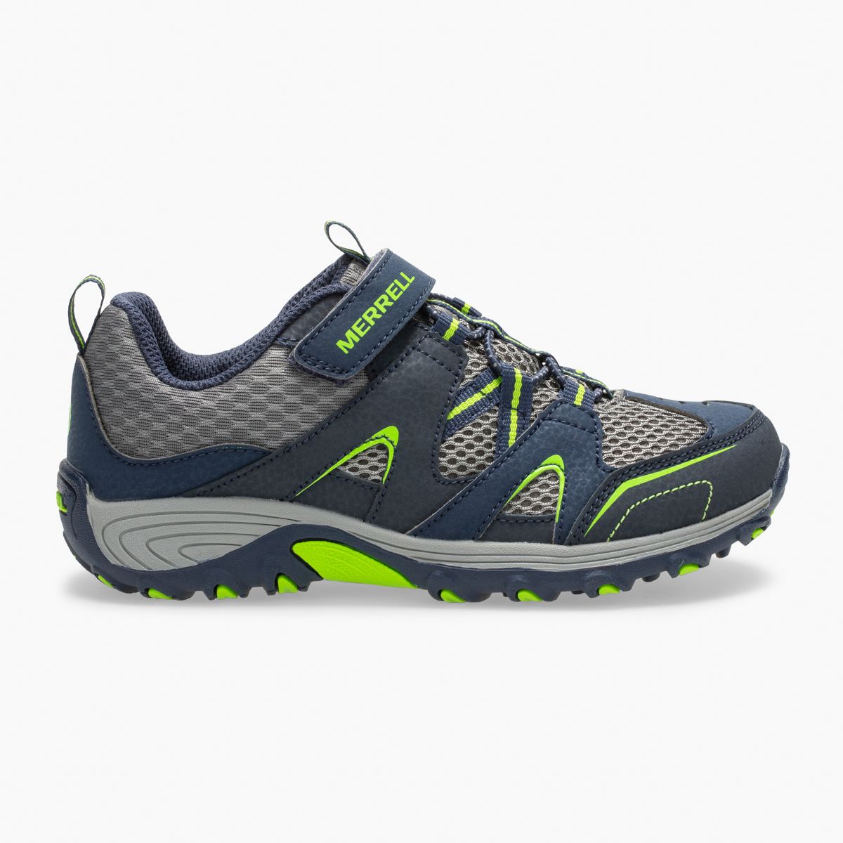 Trail Chaser Shoe, Navy/Green, dynamic