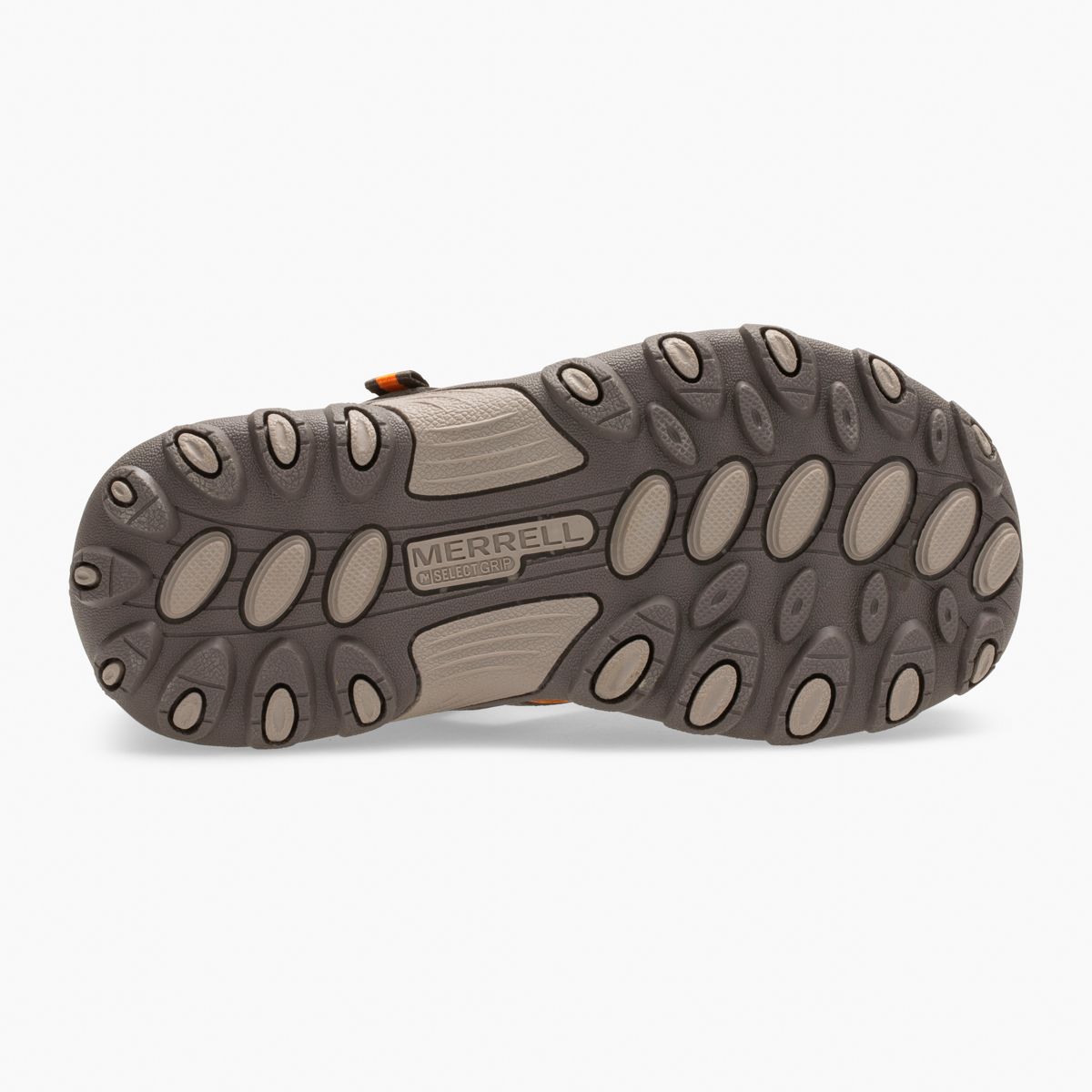 Hydro H2O Hiker Sandal, Gunsmoke/Orange, dynamic 3