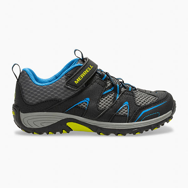 Trail Chaser Shoe, Black/Blue, dynamic