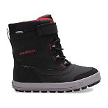 Snow Storm Waterproof Boot, Black/Grey/Red, dynamic 1