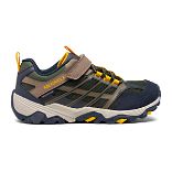 Moab FST Low A/C Waterproof Sneaker, Navy/Taupe/Olive, dynamic 1