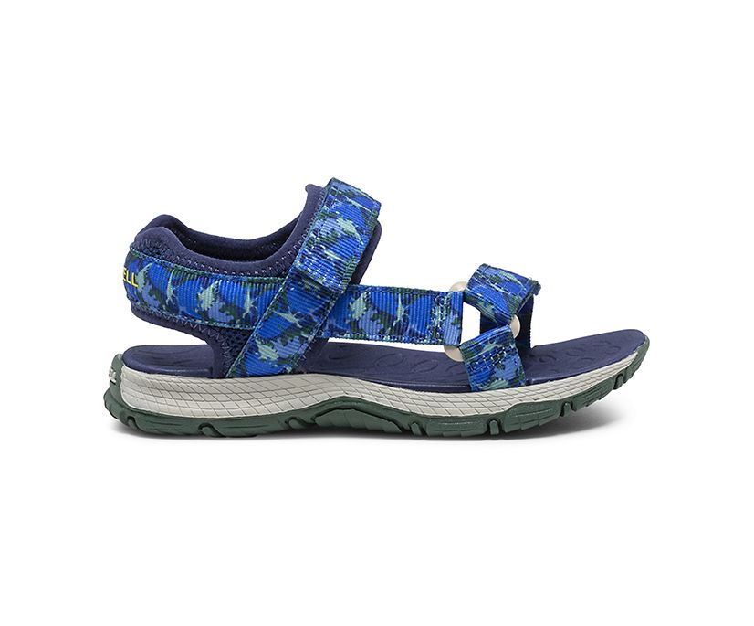 Kahuna Web Sandal, Blue Dino, dynamic