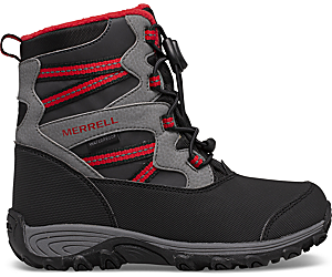 Outback Snow Boot, Black/Grey/Red, dynamic