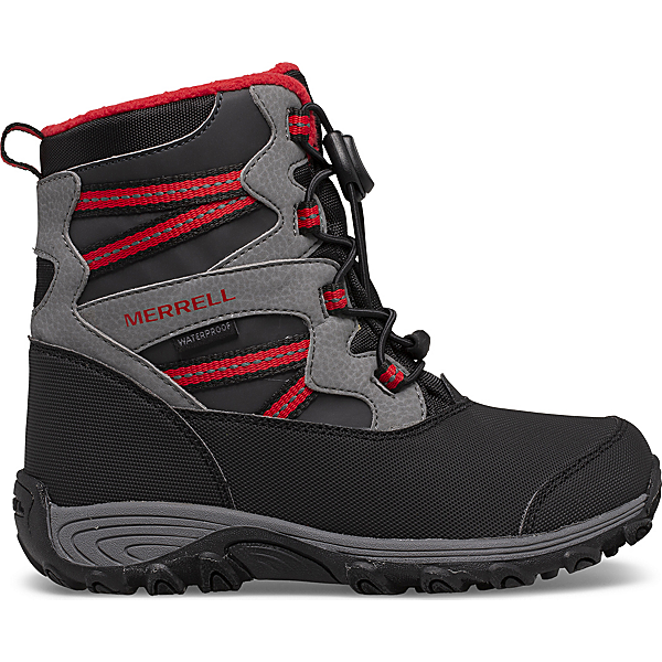 Outback Snow Boot, Black/Grey/Red, dynamic