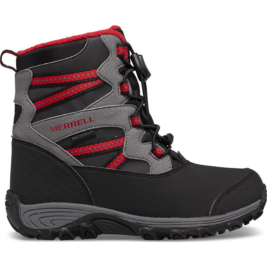 Outback Snow Boot, Black/Grey/Red, dynamic 1