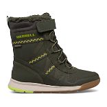 Snow Crush 2.0 Waterproof Boot, Olive/Lime, dynamic 1