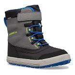 Snow Storm Waterproof Boot, Grey/Black/Royal, dynamic 2