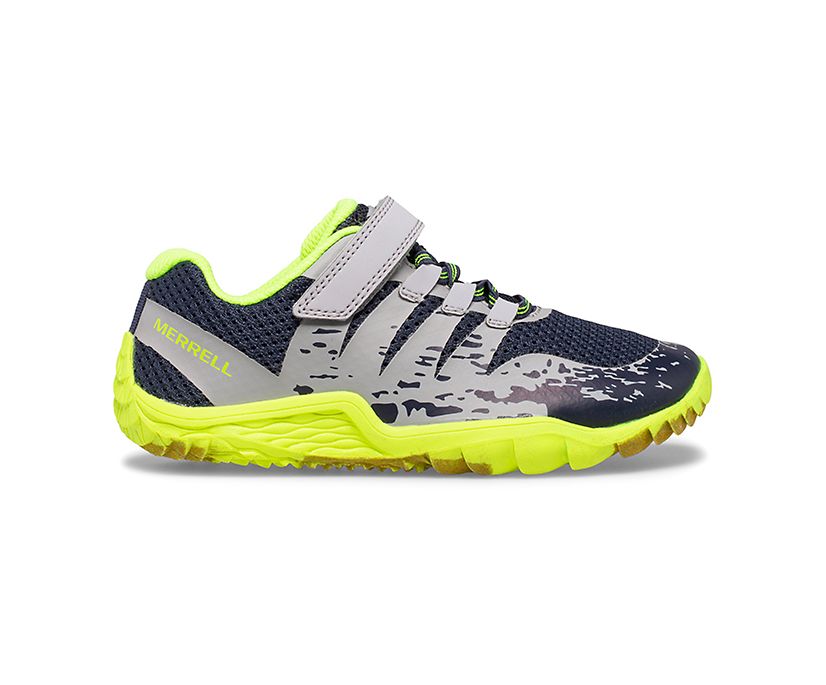 Trail Glove 5 A/C Shoe, Grey/Navy/Citron, dynamic