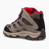 Moab 3 Mid Waterproof Boot, Boulder/Red, dynamic 3