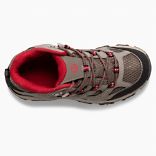 Moab 3 Mid Waterproof Boot, Boulder/Red, dynamic 4