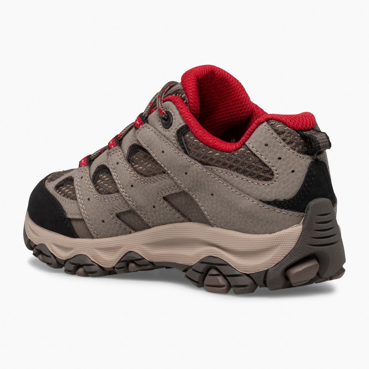 Moab 3 Low Lace Waterproof Sneaker, Boulder Red, dynamic 3