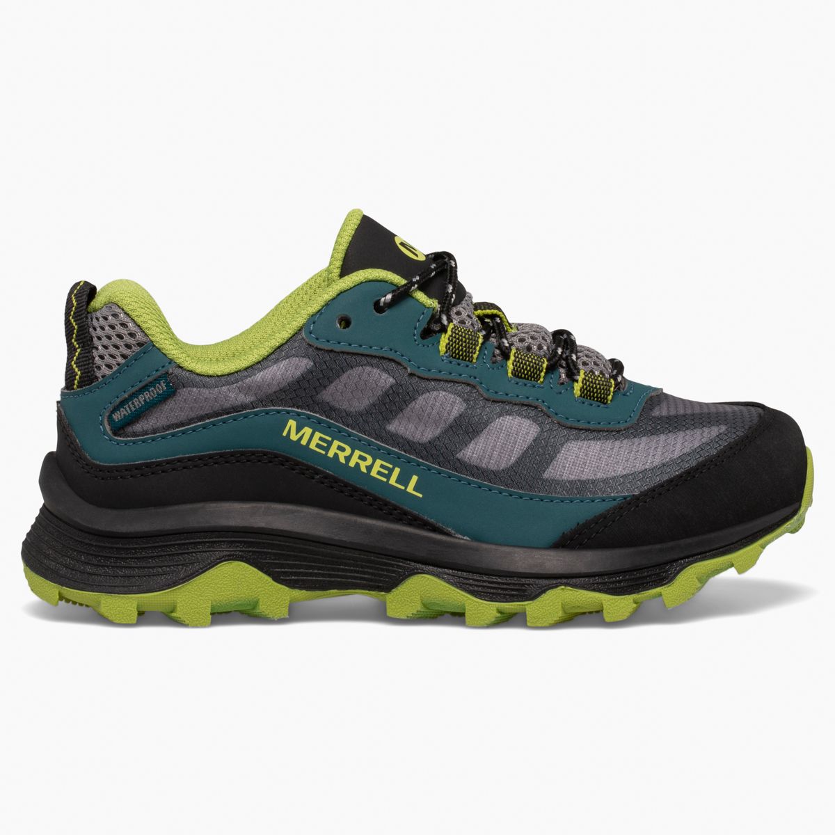 Moab Speed Low Waterproof, Deep Green/Black, dynamic