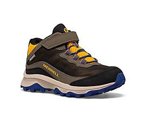 Moab Speed Mid A/C Waterproof, Cobalt/Gold, dynamic