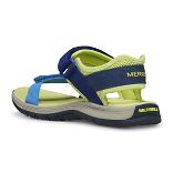 Kahuna Web Sandal, Blue/Navy/Lime, dynamic 3