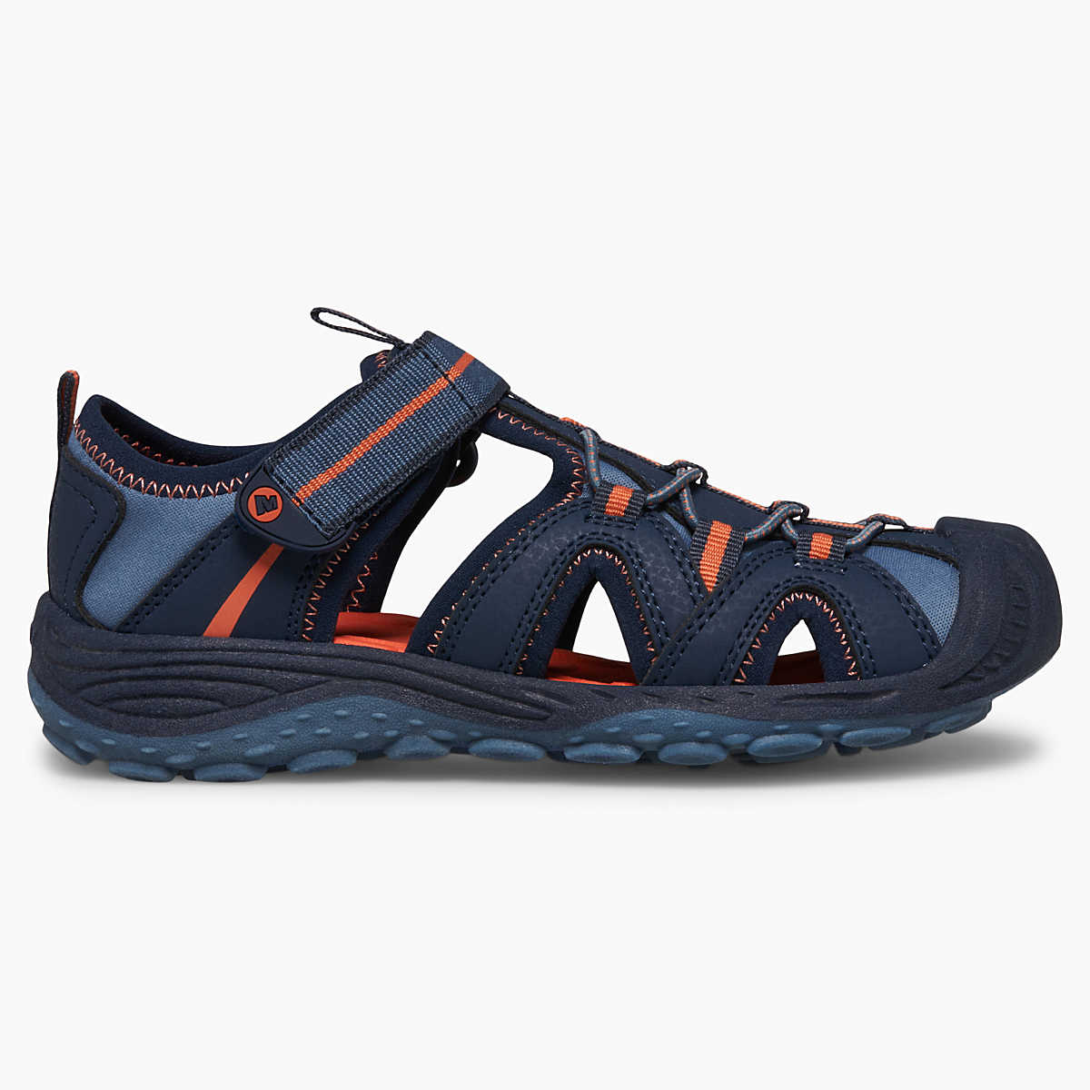 Hydro 2 Sandal, Navy/Orange, dynamic 1