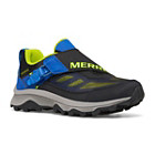 Moab Speed Low ZipTrek™ Waterproof, Black/Blue/Lime, dynamic 2