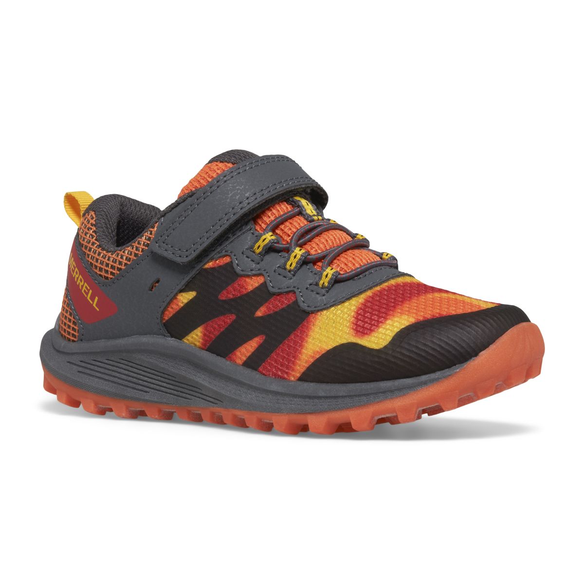 Nova 3 Sneaker, Black/Orange, dynamic 2