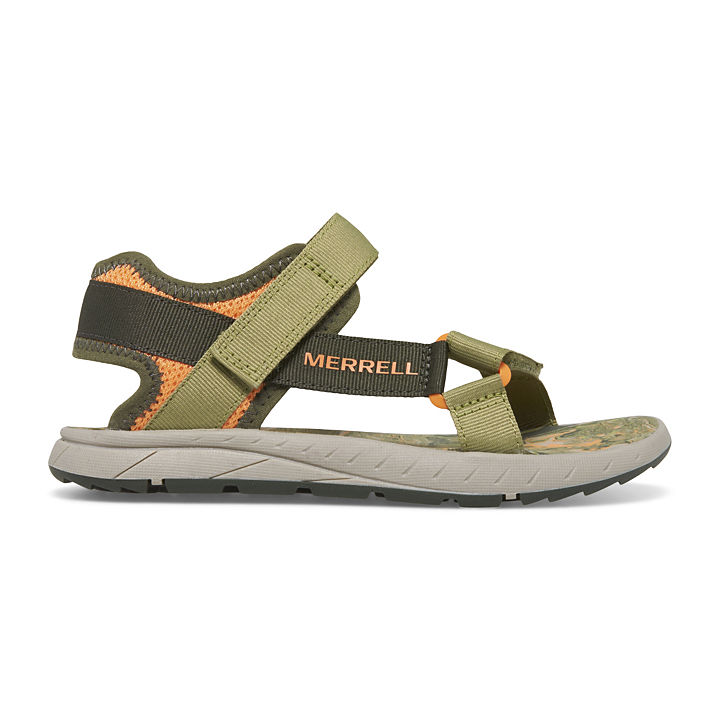 Kahuna Web Sandal 2.0, Olive/Orange, dynamic