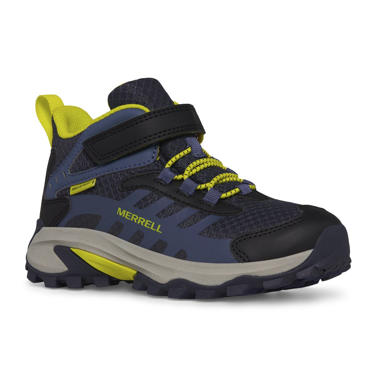 Moab Speed Mid 2 A/C Waterproof, Navy/Hi Vis, dynamic 2