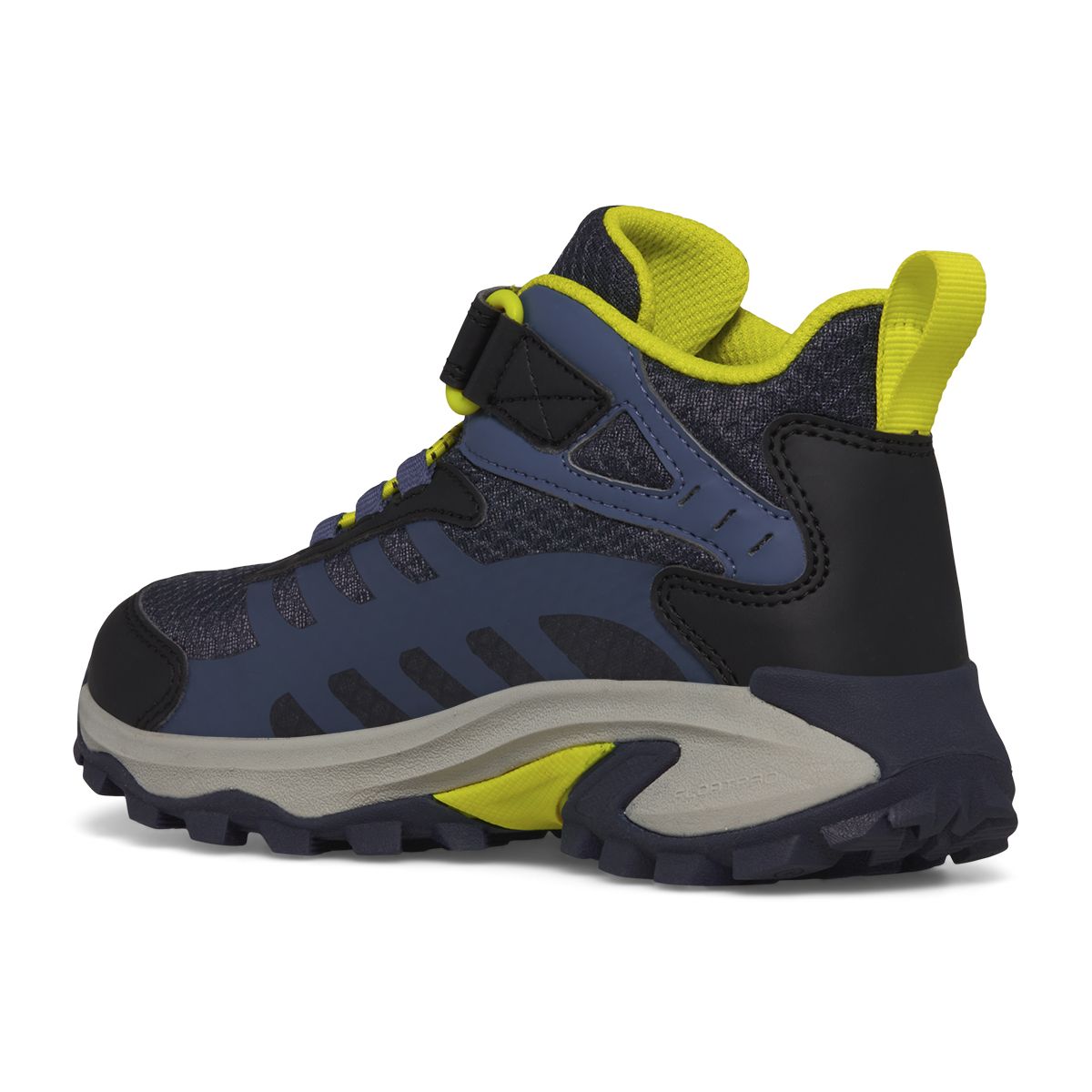 Moab Speed Mid 2 A/C Waterproof, Navy/Hi Vis, dynamic 4