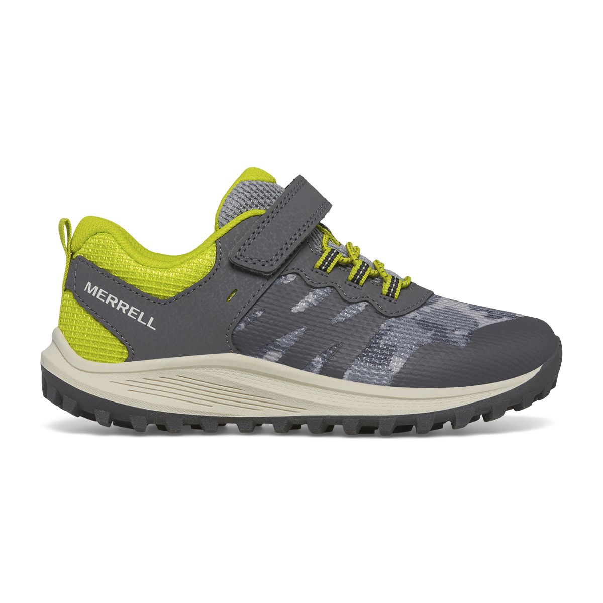 Nova 3 Sneaker, Grey/Lime, dynamic