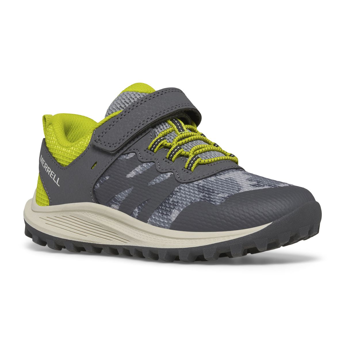 Nova 3 Sneaker, Grey/Lime, dynamic 2