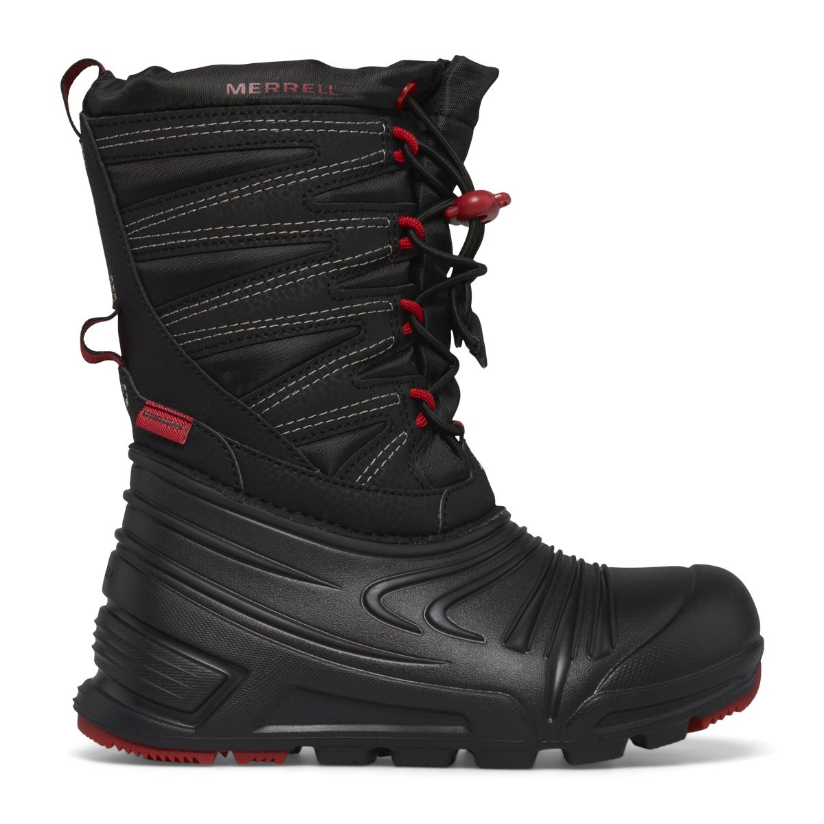 Snow Quest Lite 3.0 Waterproof, Black/Grey/Red, dynamic