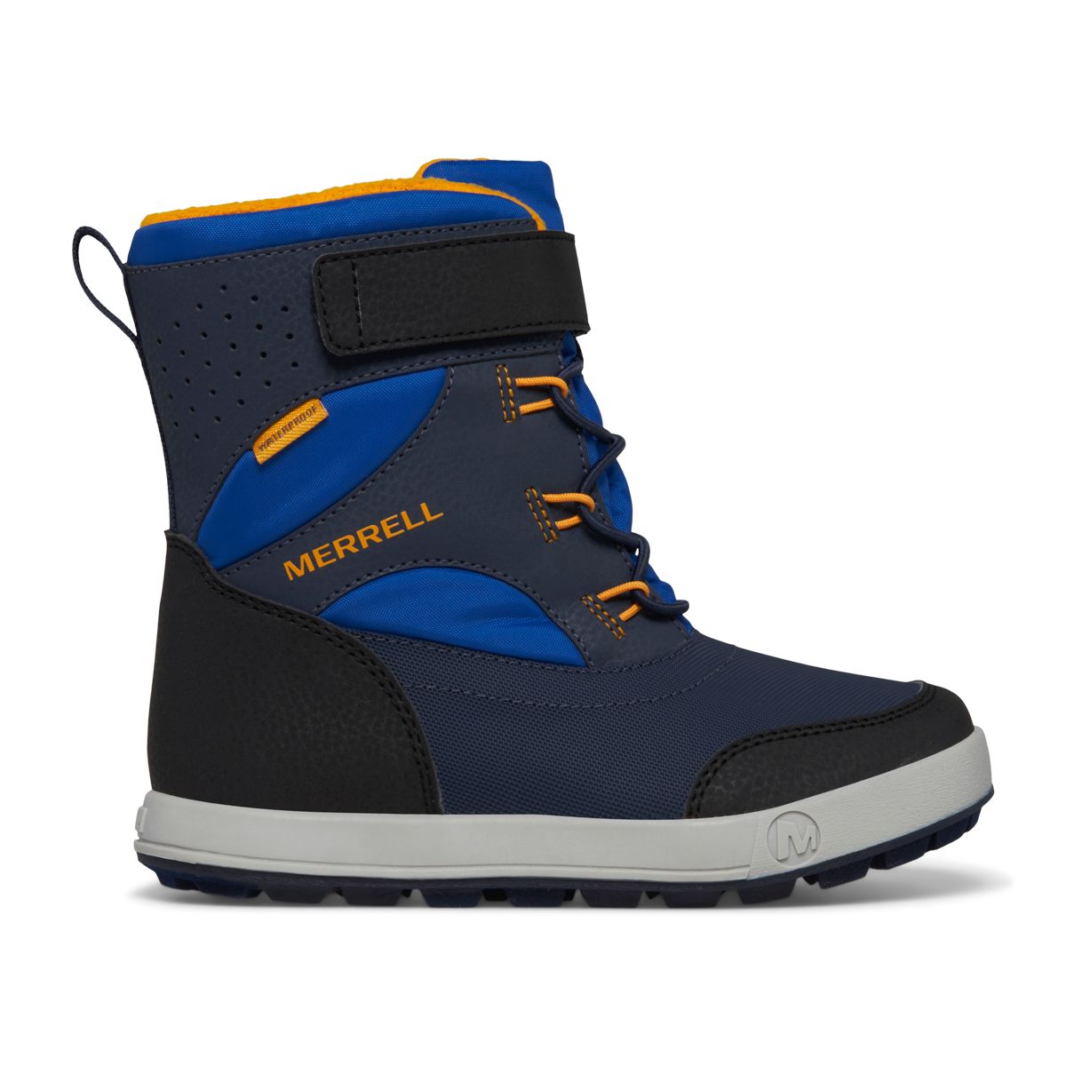 Snow Storm 3.0 Waterproof Boot, Blue/Black/Orange, dynamic