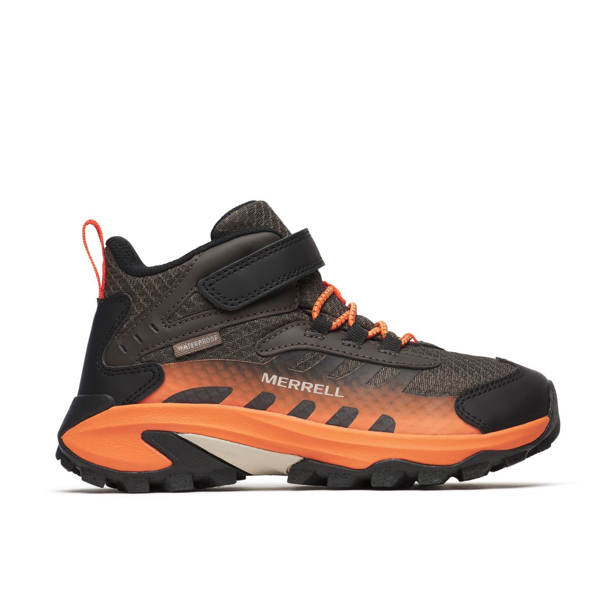 Moab Speed Mid 2 A/C Waterproof, Gunsmoke/Orange, dynamic